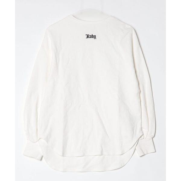 「RUBY AND YOU」 長袖カットソー FREE ホワイト レディース