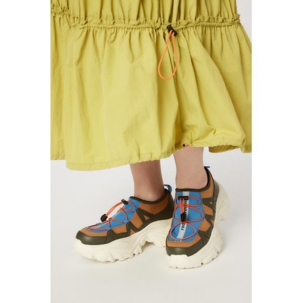 「RODEO CROWNS WIDE BOWL」 ローカットスニーカー 24.5cm オレンジ系その...