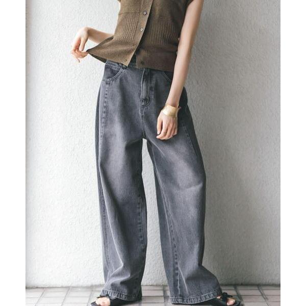 「KBF」 デニムパンツ 36 ブラック レディース