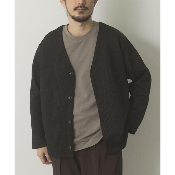 「ITEMS URBANRESEARCH」 カーディガン LARGE ブラック メンズ
