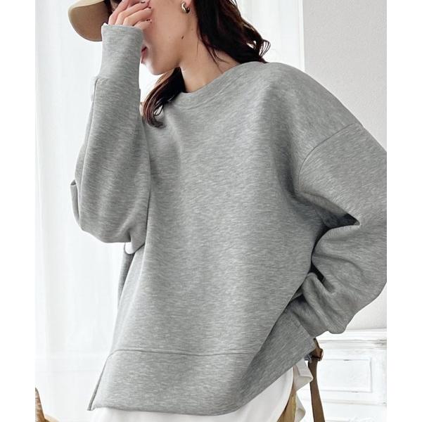 「Java」 長袖カットソー LARGE グレー レディース