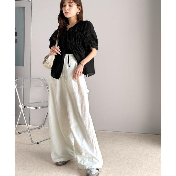 「Java」 ペインターパンツ LARGE ホワイト レディース