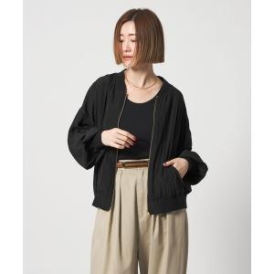 ブルゾン アウター 「conte」サテン ジップブルゾン レディース｜ZOZOTOWN Yahoo!店