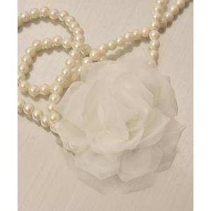 ブローチ 「float」フラワーモチーフ シフォン素材 ブローチ/コサージュ「21色展開/マルチウェイ/ドレス/結婚式/成人式/卒業式/入学式/着物/浴衣」