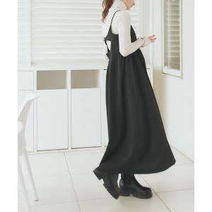 「titivate」 キャミソールワンピース M ブラック レディース