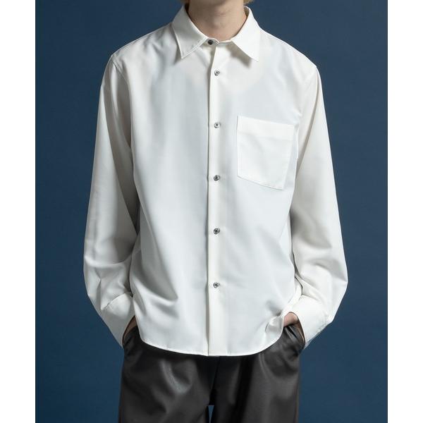 「Casper John」 長袖シャツ LARGE ホワイト メンズ