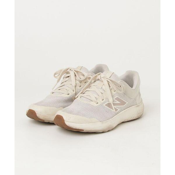 「New Balance」 ローカットスニーカー 25.0cm ベージュ レディース