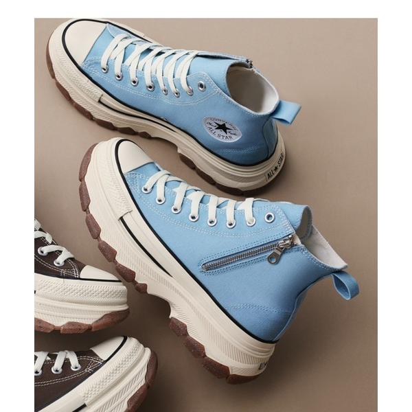 「CONVERSE」 ハイカットスニーカー 9h ブルー メンズ