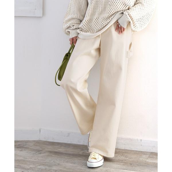 「Java」 パンツ MEDIUM ベージュ レディース