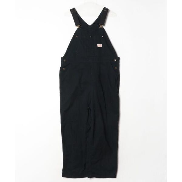 「Java」 オーバーオール LARGE ネイビー レディース