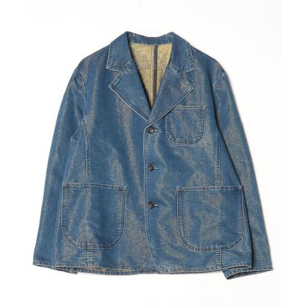 「M TO R」 デニムジャケット 38 ネイビー レディース