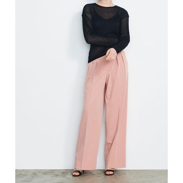 「N.O.R.C」 スラックス L ピンク レディース