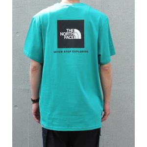 「THE NORTH FACE」 半袖Tシャツ S グリーン メンズ