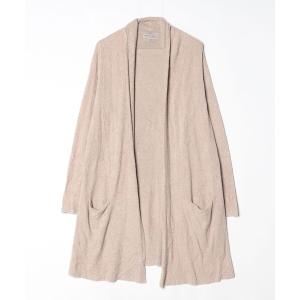 「BAREFOOT DREAMS」 ニットカーディガン L ベージュ レディース