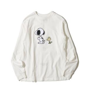 tシャツ 「1PIU1UGUALE3 RELAX」スヌーピーコラボT レディース メンズ
