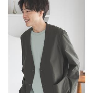 uvカット ジャケット ノーカラージャケット シーズンレステックシャツカーディガン/643134 メンズ｜ZOZOTOWN Yahoo!店