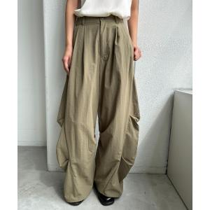 パンツ コクーンタックワイドパンツ レディース