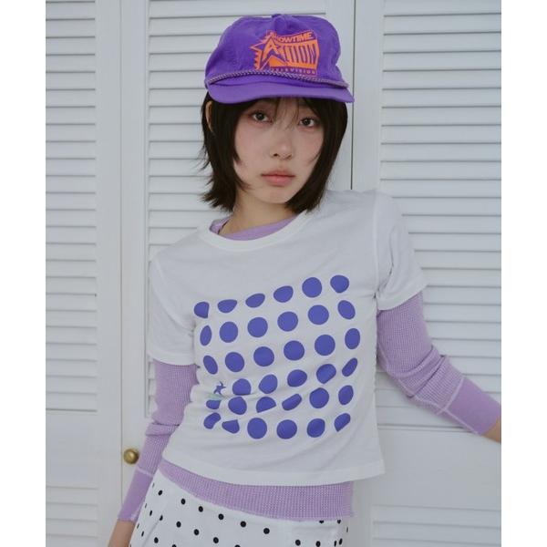 tシャツ ドットグラフィックT レディース メンズ