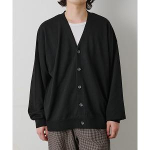 カーディガン コットンライクニットカーディガン メンズ
