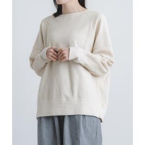 tシャツ 16/1BDカルゼ　ラグランクルーネックプルオーバー レディース