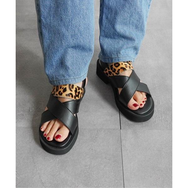 サンダル クロスベルトサンダル レディース