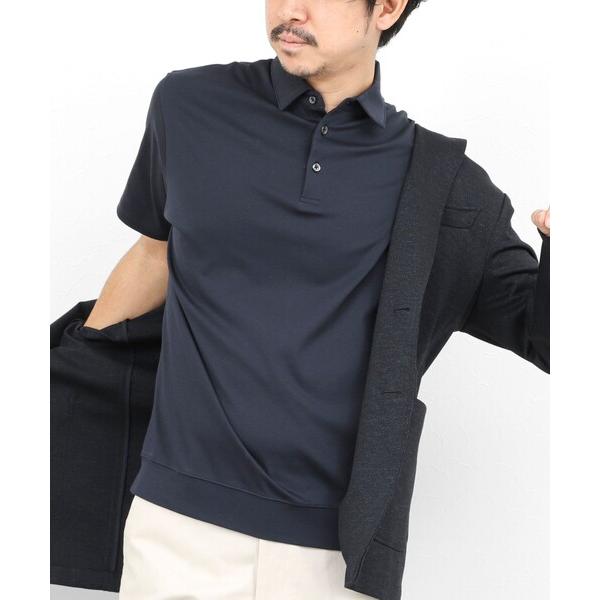 ポロシャツ 「ビジカジ対応」防臭・消臭 シルケットスムース ドレスポロシャツ ビズポロ 26SS メ...