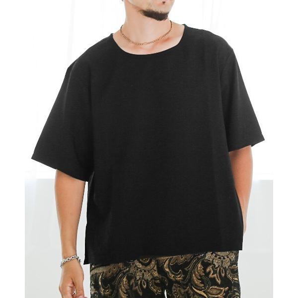 tシャツ Uネックリラックス半袖Tシャツ メンズ レディース