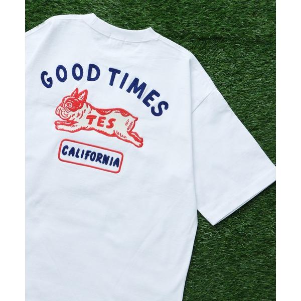 tシャツ TES GOOD TIMES EMB BIG T-SHIRT / ビッグシルエットTシャツ...