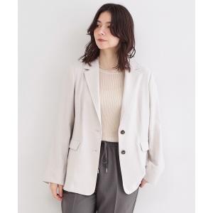 ジャケット テーラードジャケット シングルテーラードジャケット「洗える/裏地なし」 レディース