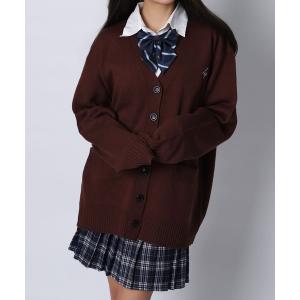 カーディガン 入学式 卒業式 「BLACKQUEEN」JK制服ゆるニットルーズカーディガン レディース