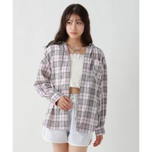 tシャツ 「UVカット機能付き」ルーズフードシャツ キッズ 子供服 女の子