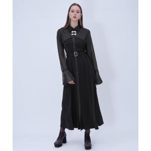 ワンピース ソデシアーチャイナボレロワンピース(HARE)