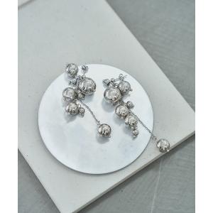 ピアス メタルボールチェーンピアス レディースの買取情報