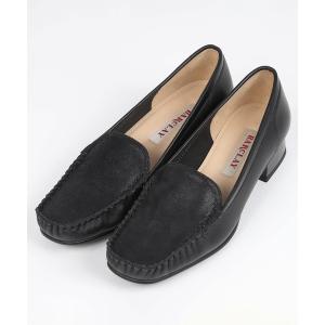 デッキシューズ モカシン BARCLAY（バークレー）シンプルモカシンパンプス レディース