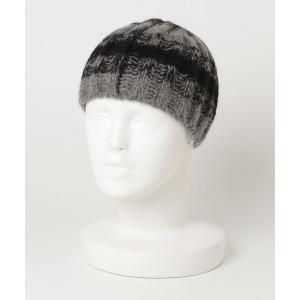 「Dior homme」 ニットキャップ - グレー メンズ