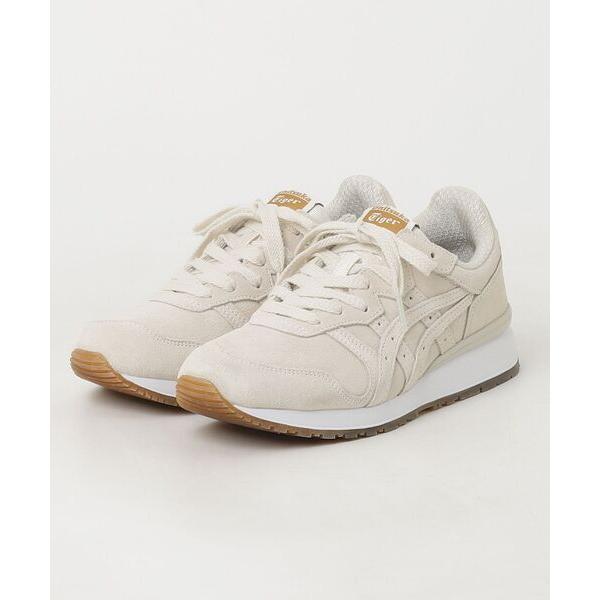 「Onitsuka Tiger」 ローカットスニーカー 24.5 クリーム レディース