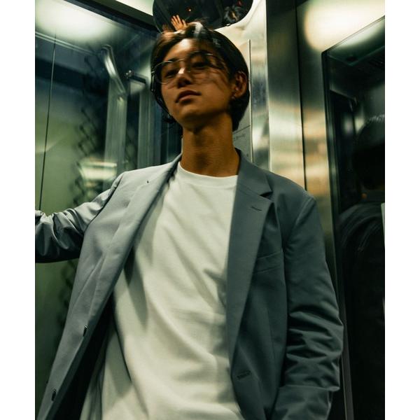 「NANO universe」 テーラードジャケット S グレー メンズ