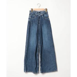 「JOHN LAWRENCE SULLIVAN」 デニムパンツ X-SMALL ネイビー レディース