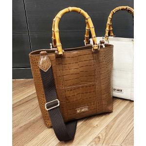 「Guy Laroche」 2WAYバッグ FREE ブラウン レディース