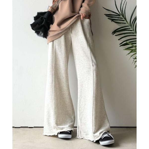 「Java」 スウェットパンツ MEDIUM オートミール レディース