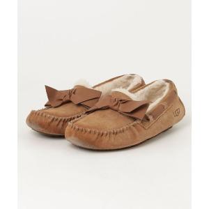「UGG」 モカシンシューズ 23cm オレンジ...の商品画像