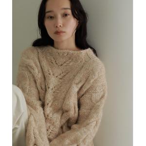 「CASA FLINE」 長袖ニット FREE ベージュ レディース