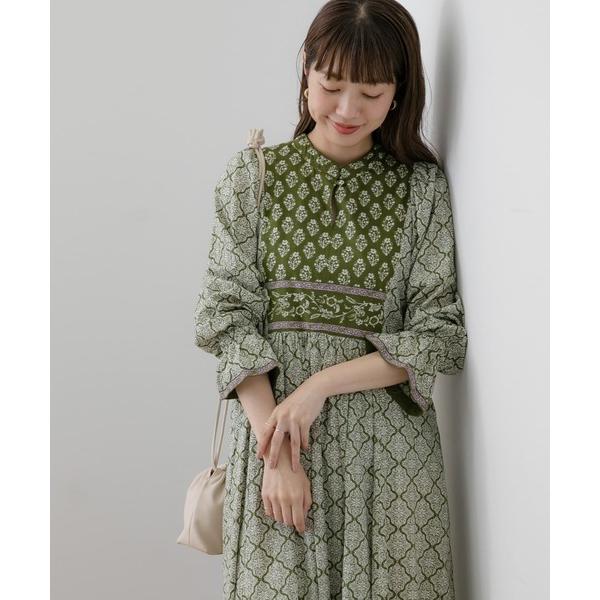 「URBAN RESEARCH Sonny Label」 長袖ワンピース FREE カーキ レディー...