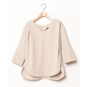 「titivate」 7分袖ブラウス M ベージュ レディース