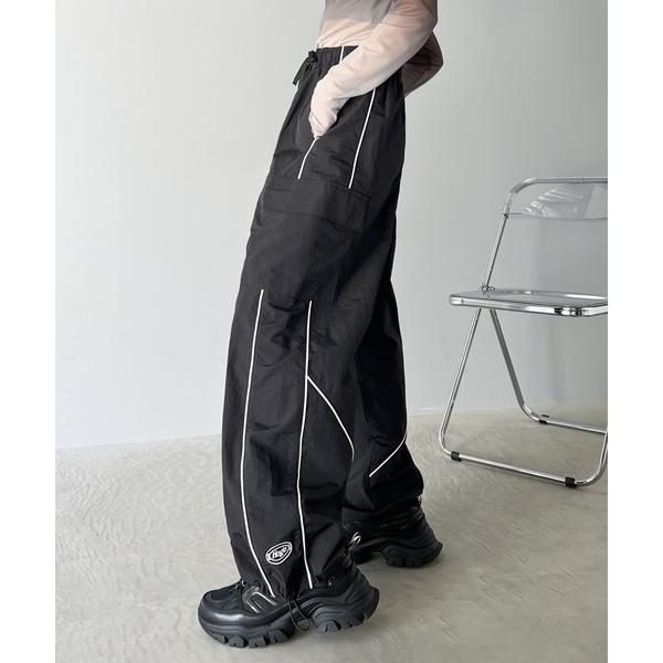 「Java」 カーゴパンツ X-LARGE ブラック レディース