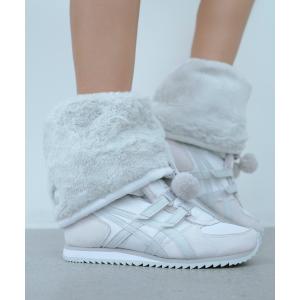 「Onitsuka Tiger」 ブーツ 24.5 ホワイト系その他 レディース