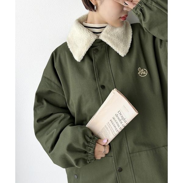 「Java」 ジャケット SMALL カーキ レディース