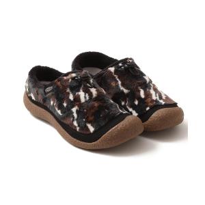 「KEEN」 スリッポン 24.5cm ブラウン レディース