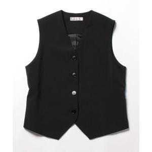 「INED CLARO」 ベスト フリー ブラック レディース