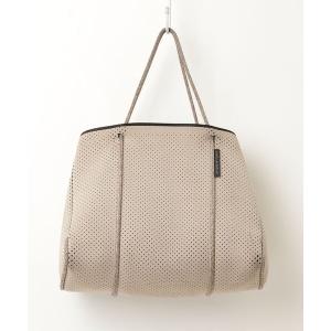 「STATE OF ESCAPE」 トートバッグ - ベージュ レディース